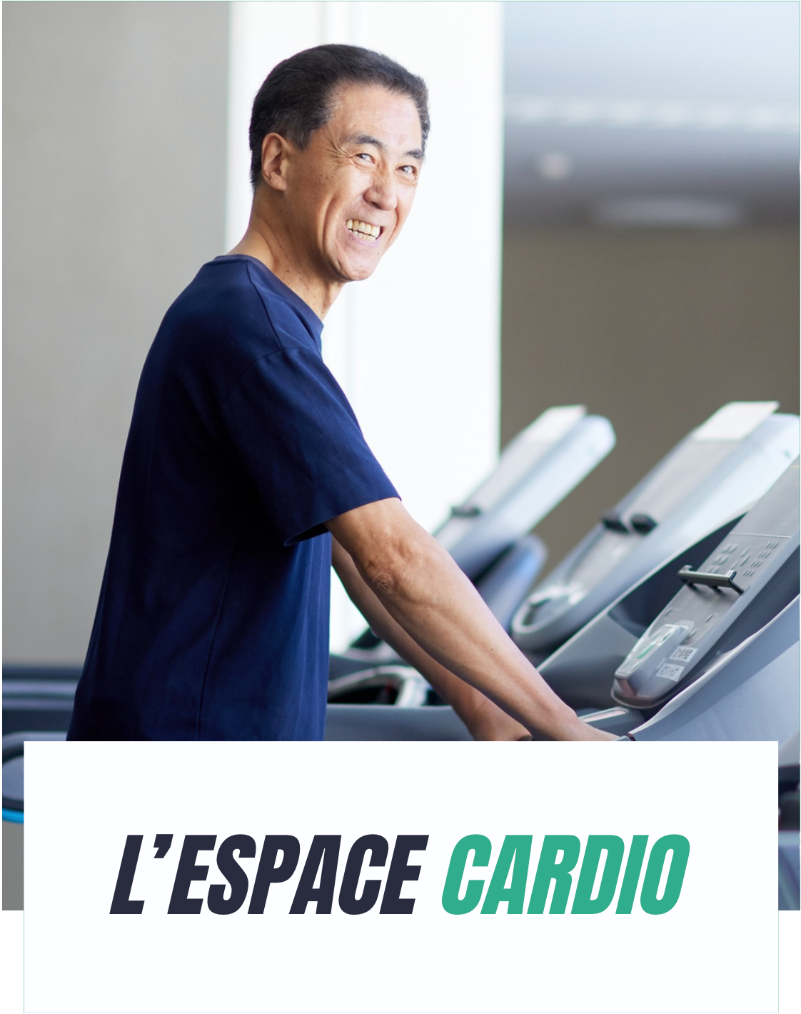 Icone de l'espace cardio de votre salle de sport de remise en forme à Lambesc